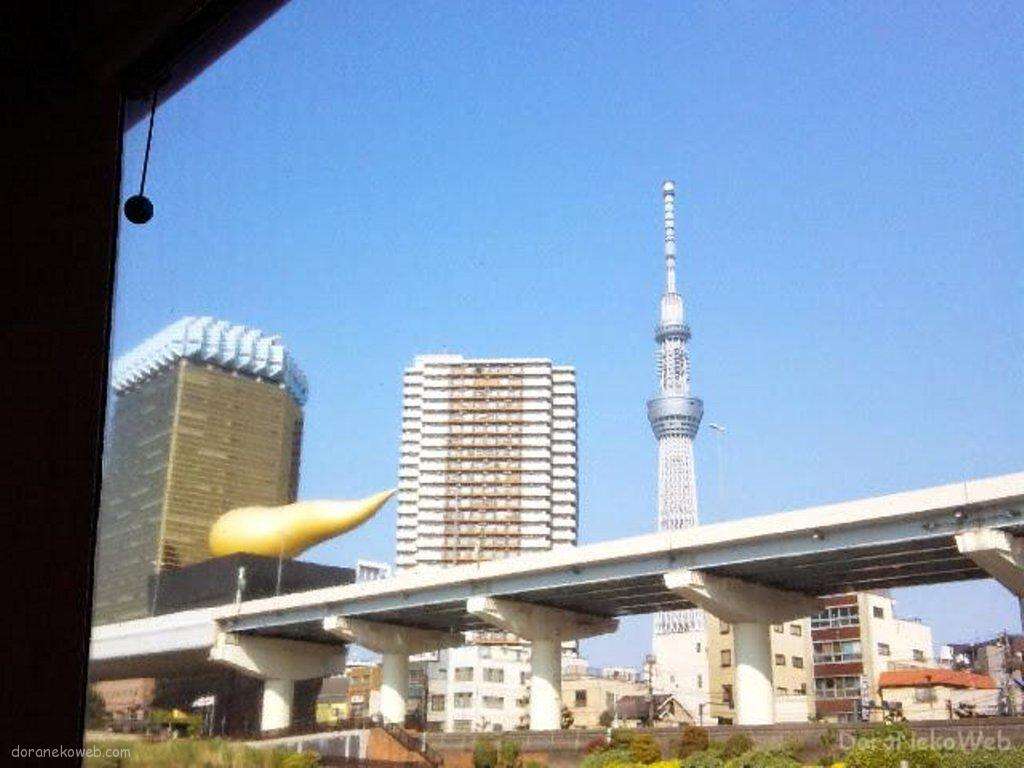 スカイツリーと飛行船@花川戸