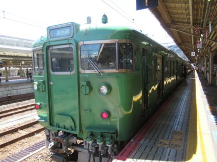 京都駅から湖西線に乗車しますのですが。