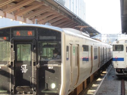 熊本駅の在来線ホームが賑やかでしたので。
