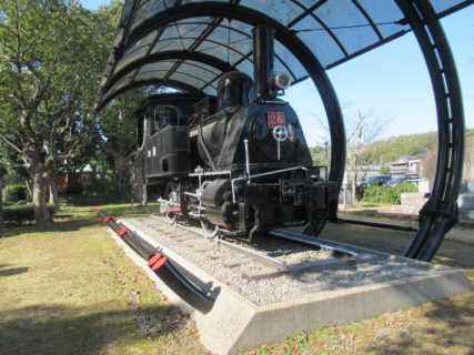 かつての大分交通宇佐参宮線を走った26号蒸気機関車。
