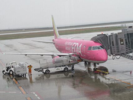 いわて花巻空港から、神戸空港に到着いたしました。