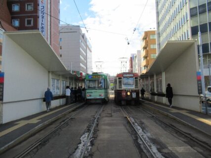 函館駅前停留場は、函館市企業局交通部（函館市電）の路面電車停留場。