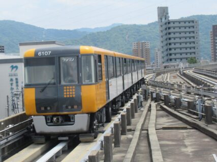 通称アストラムライン、広島高速交通の広島新交通1号線。