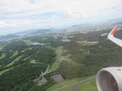 高松空港からJETSTARで成田空港へのフライトでございます。