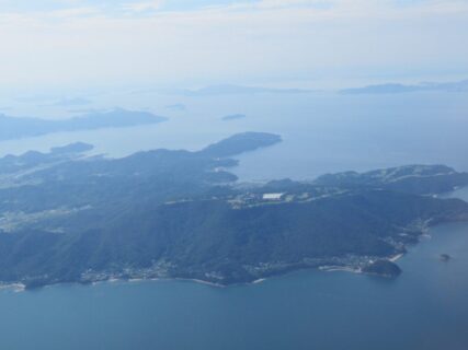 高松空港に着陸、定刻より少し早い到着でございました。