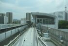 みなとじま駅は、神戸市中央区港島中町にある、ポートライナーの駅。