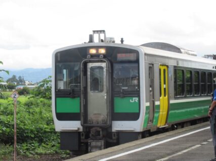 会津本郷駅は、会津若松市北会津町上米塚にある、JR東日本只見線の駅。