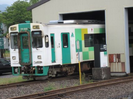 約一年振りの再訪、由利高原鉄道鳥海山ろく線の終着駅、矢島駅。