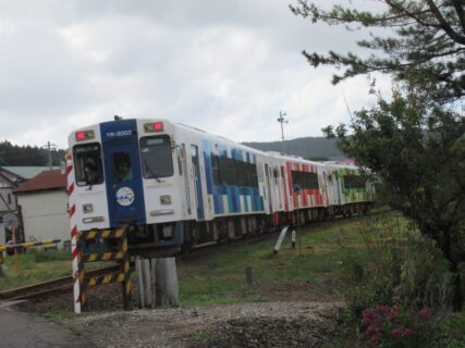 鮎川駅は、秋田県由利本荘市東鮎川にある、由利高原鉄道の駅。