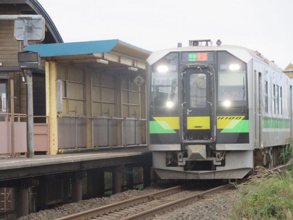 新大楽毛駅は、北海道釧路市にある、JR北海道根室本線の駅。