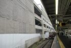 阪急淡路駅周辺、要塞化工事の様子をば。