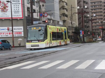 中洲通停留場は、鹿児島市上荒田町にある、鹿児島市電の停留場。