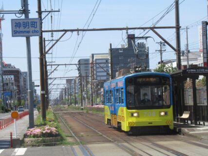 神明町停留場は、堺市堺区にある、阪堺電気軌道阪堺線の停留場。
