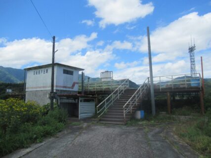 羽後長戸呂駅は、秋田県仙北市西木町桧木内にある、秋田内陸線の駅。
