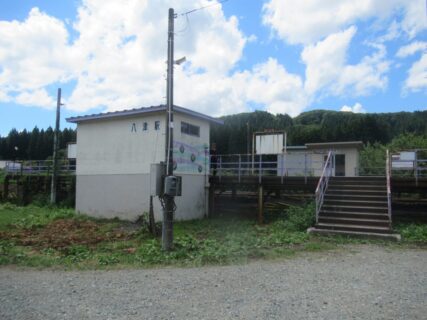 八津駅は、秋田県仙北市西木町小山田八津にある、秋田内陸縦貫鉄道の駅。