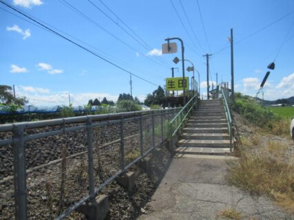 生田駅は、秋田県仙北市田沢湖神代にある、JR東日本田沢湖線の駅。