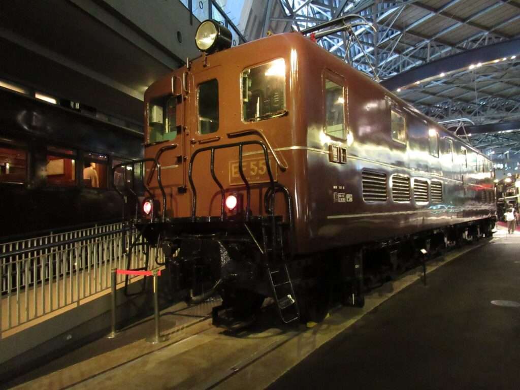 EF55形電気機関車@鉄道博物館