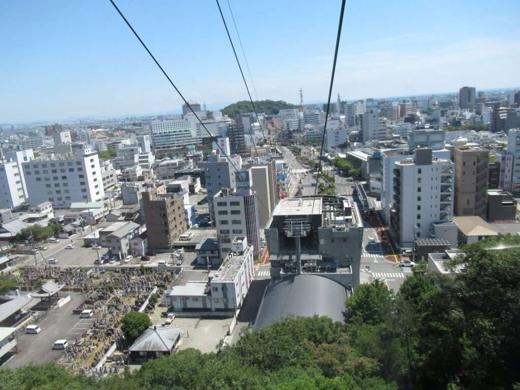 眉山ロープウエイ(徳島市)