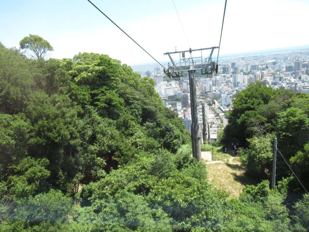 眉山ロープウエイ(徳島市)