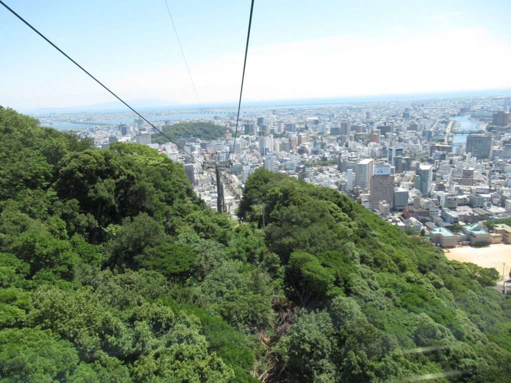 眉山ロープウエイ(徳島市)