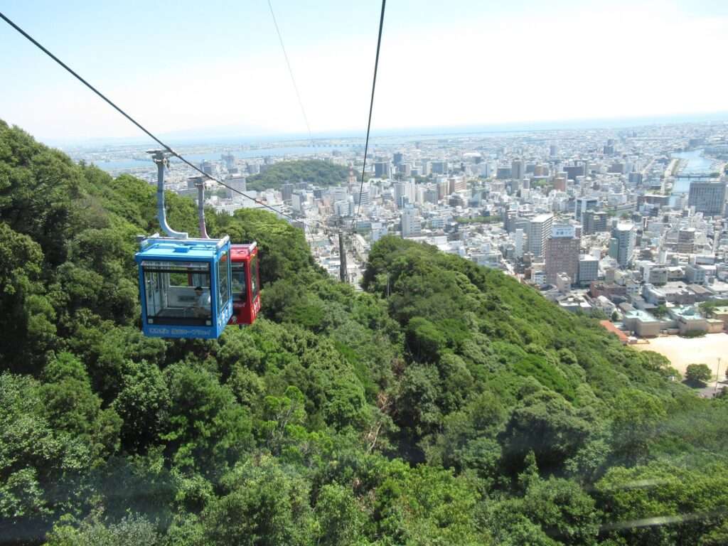 眉山ロープウエイ(徳島市)