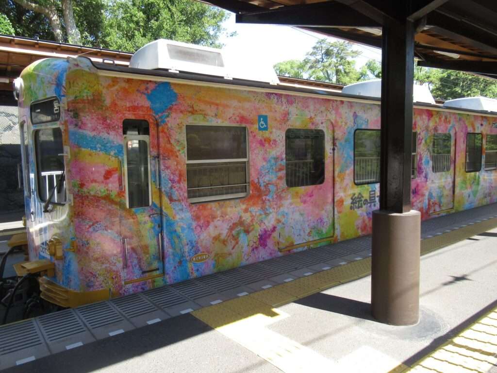 絵の具で遊ぼう@高松築港駅