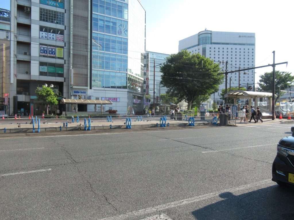 岡山駅前停留場(岡山電気軌道)