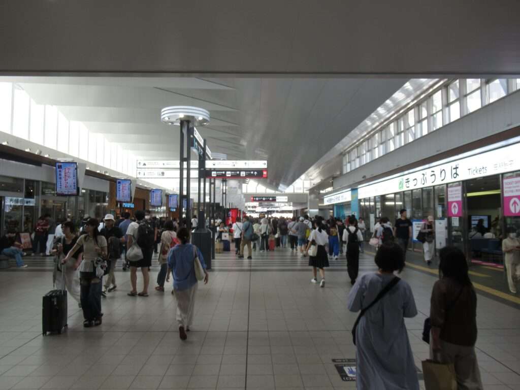 広島駅二階直結新停留場(広島電鉄)