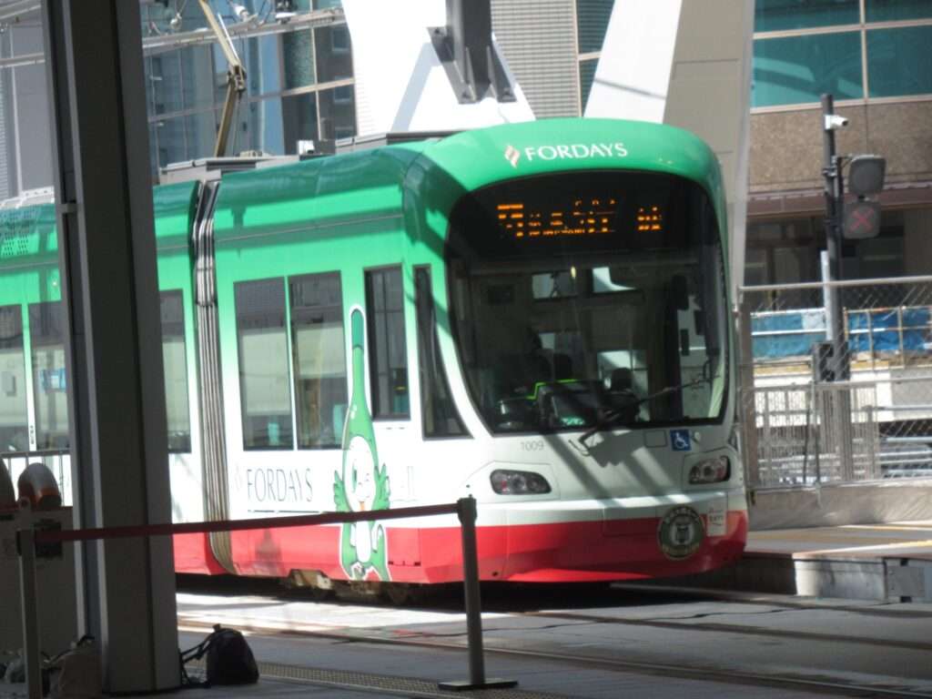 広島駅二階直結新停留場(広島電鉄)