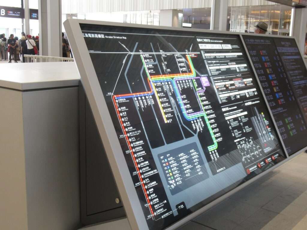 広島駅二階直結新停留場(広島電鉄)