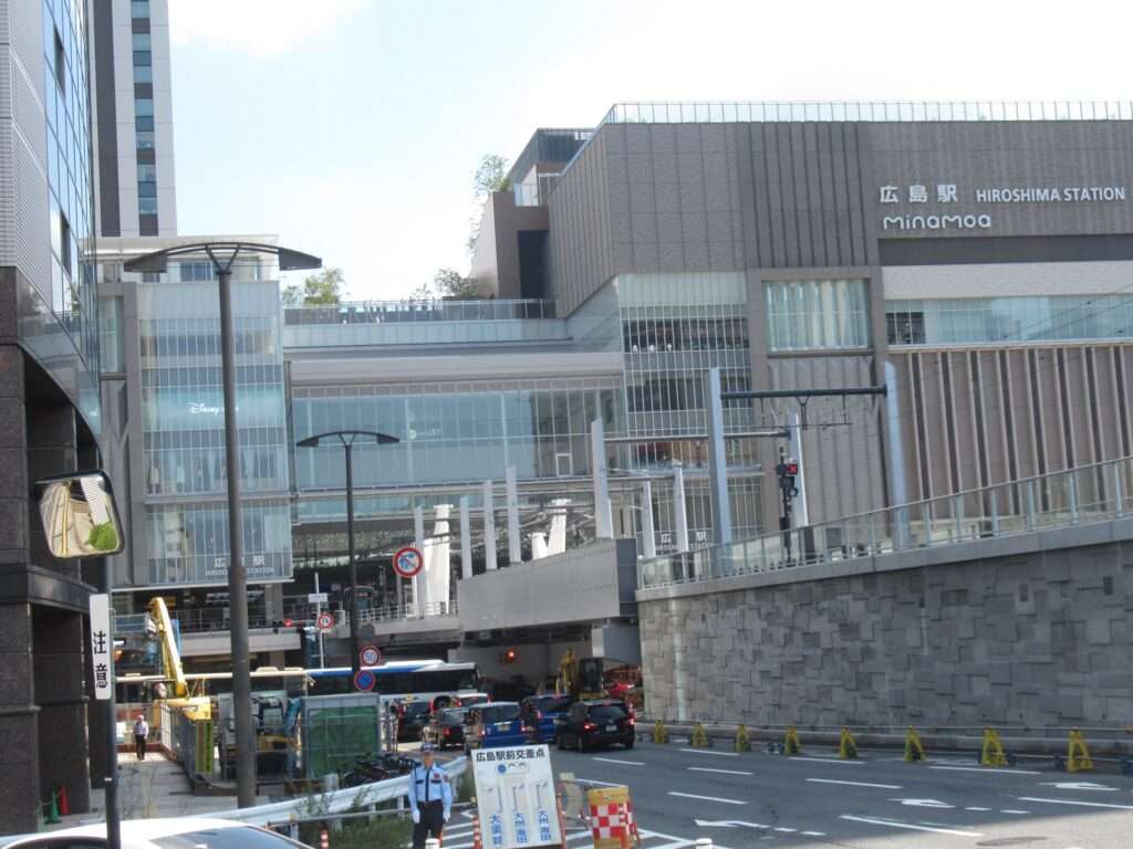 新ルート勾配区間@広島駅