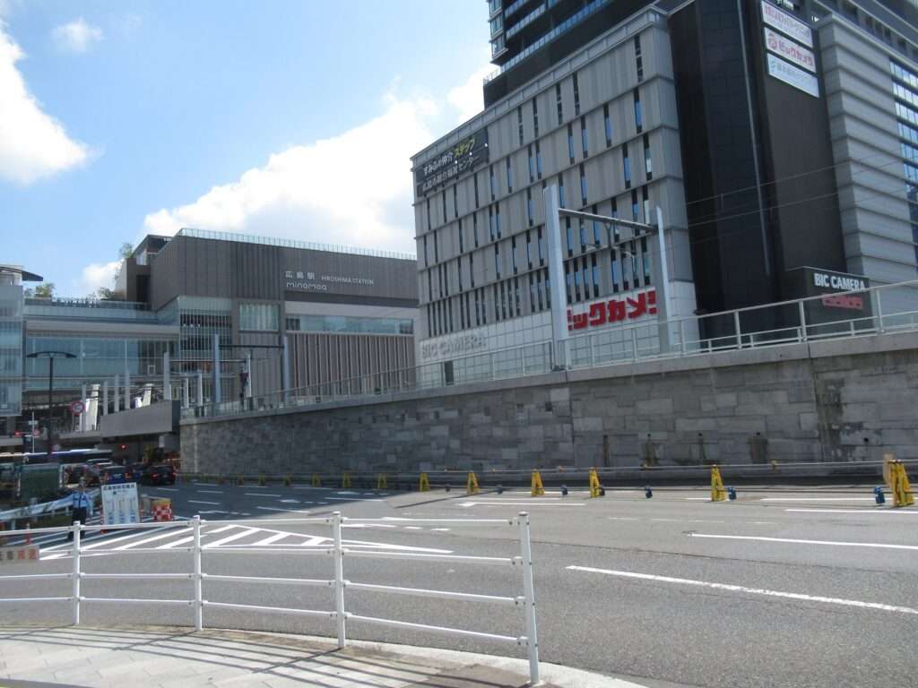 新ルート勾配区間@広島駅