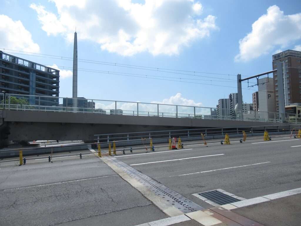 新ルート勾配区間@広島駅