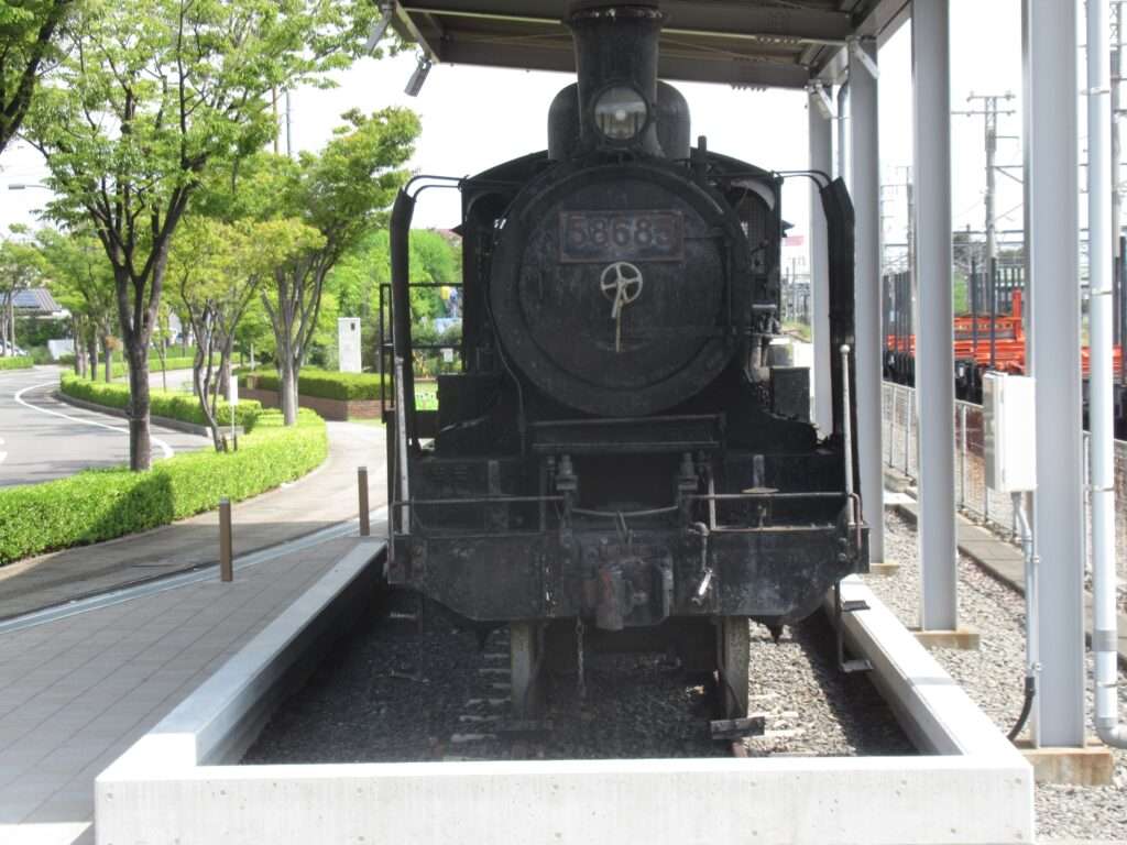蒸気機関車58685号機@多度津駅