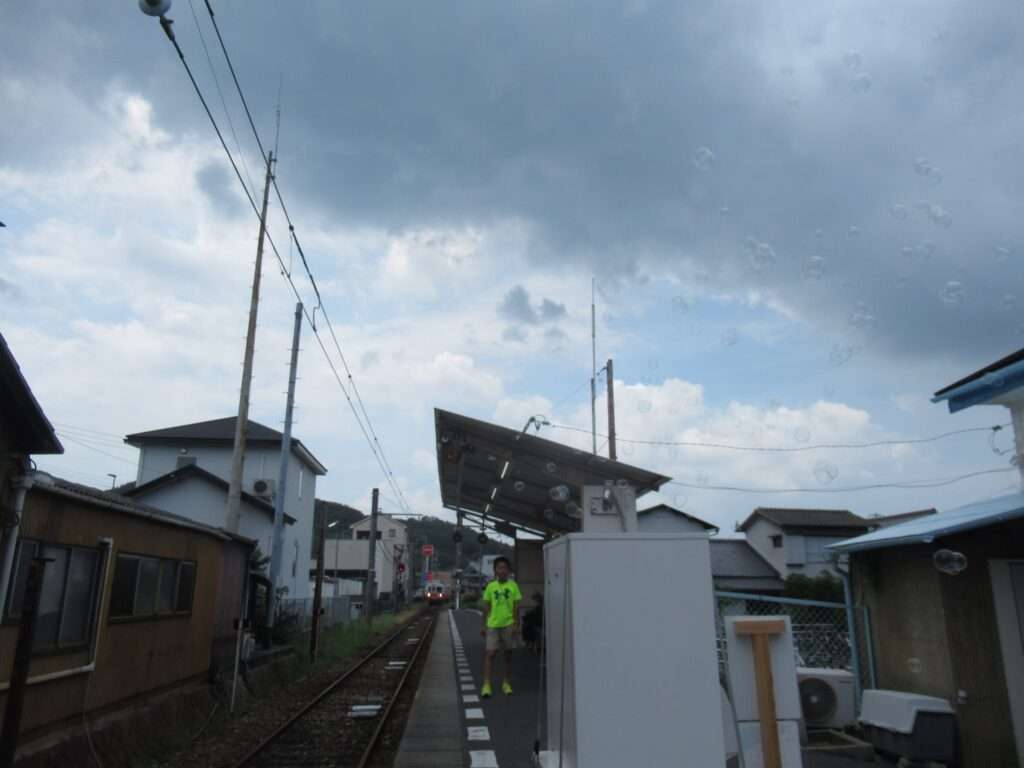 琴電志度駅(高松琴平電気鉄道)