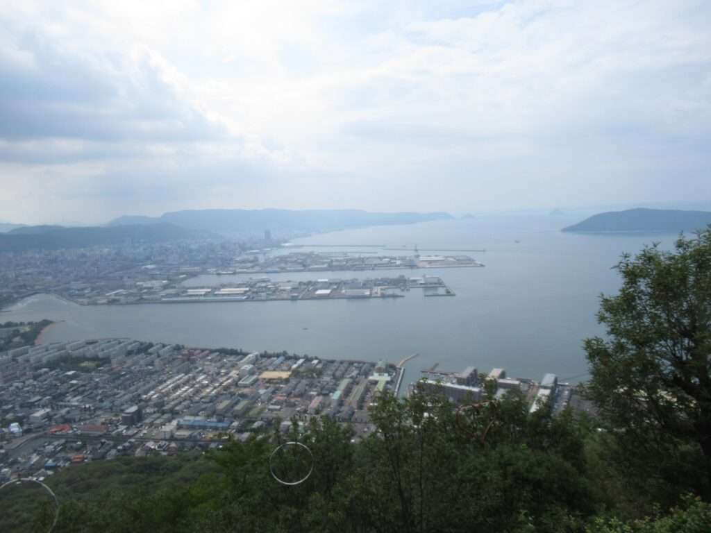 獅子の霊巌展望台(屋島山上)