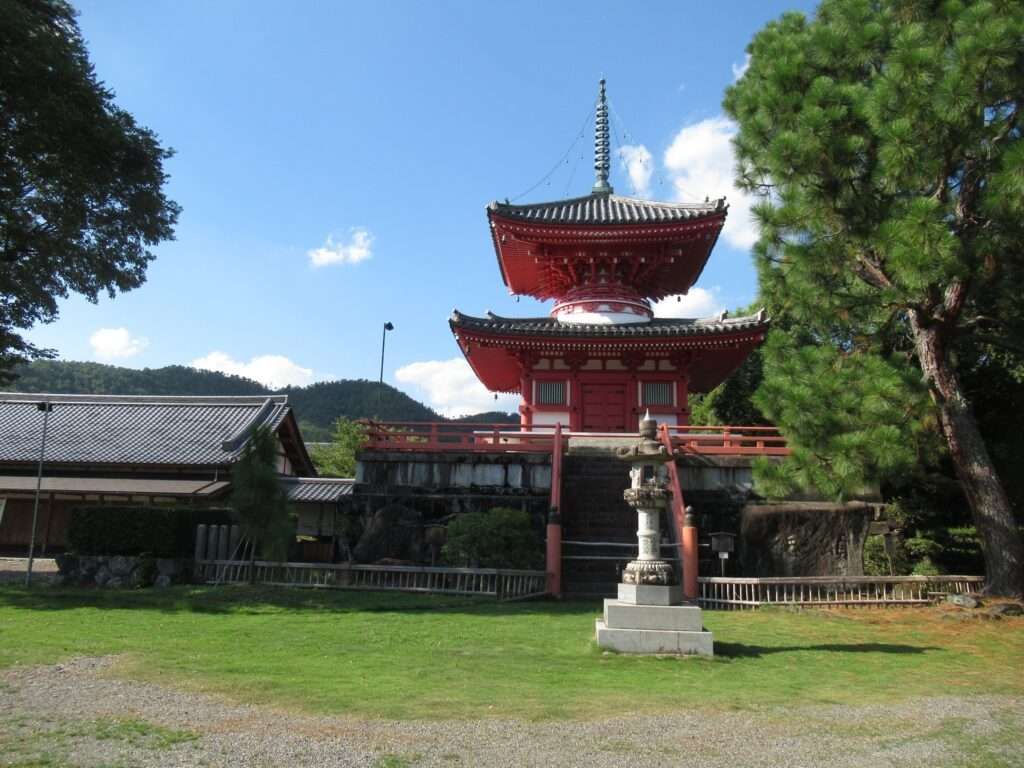 心経宝塔@大覚寺