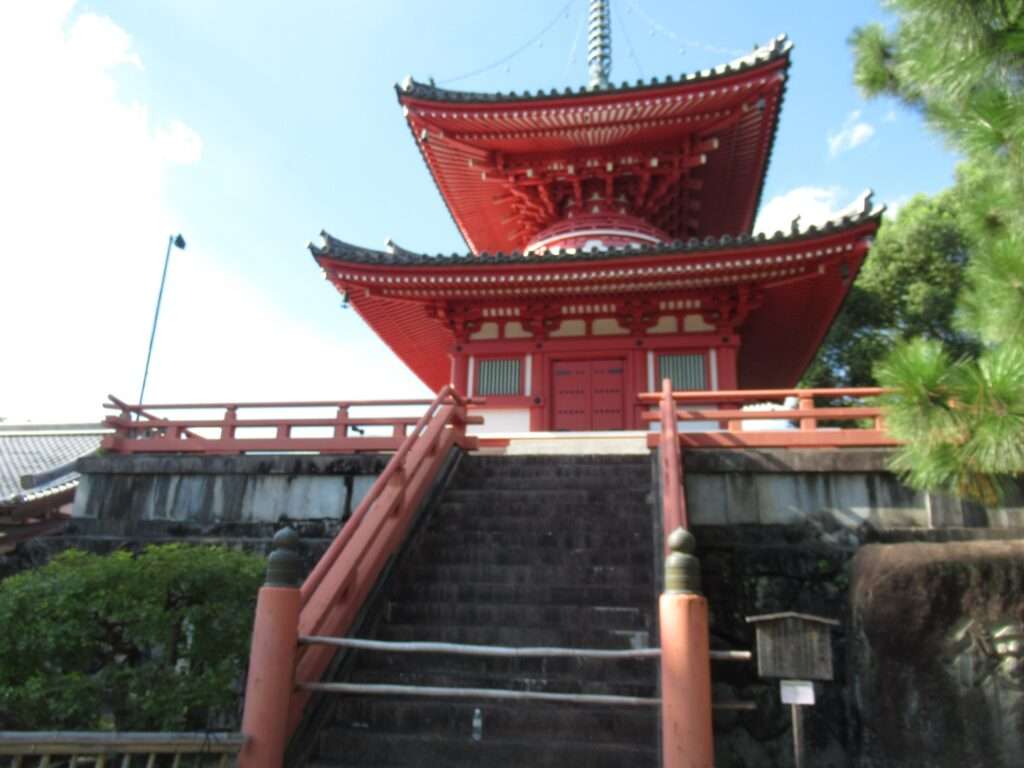 心経宝塔@大覚寺