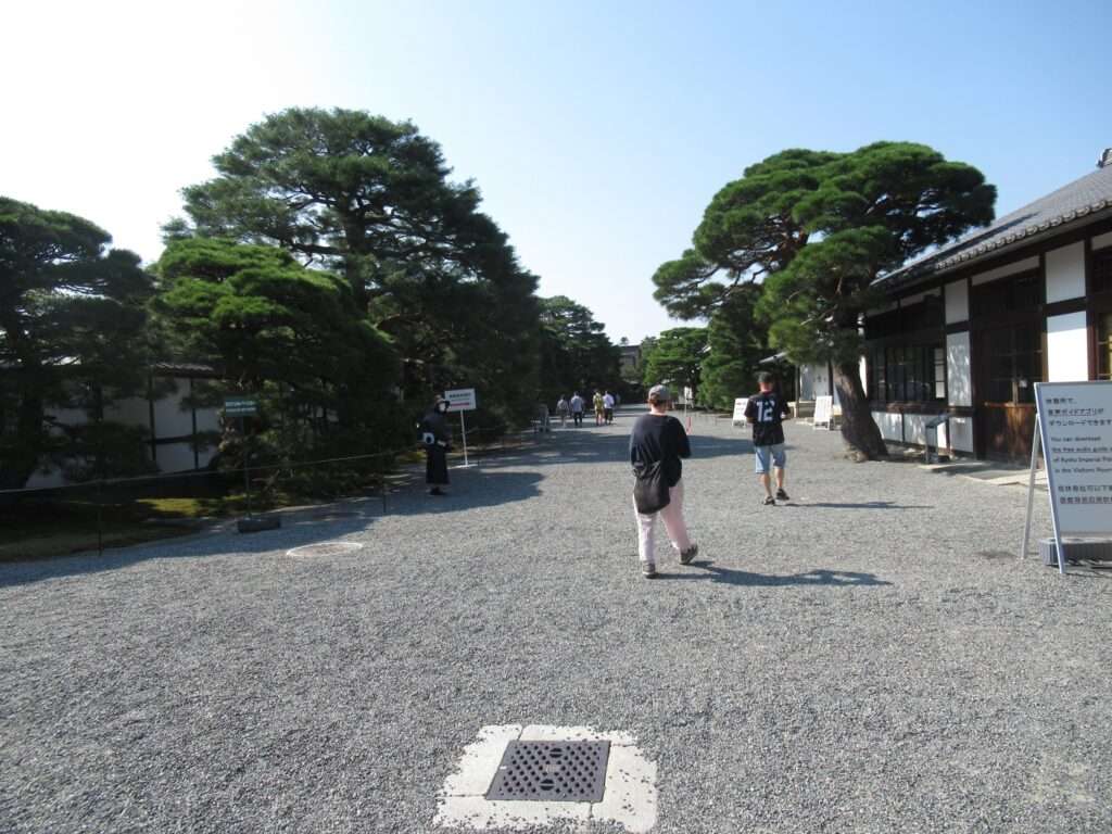 清所門～見学者休憩所@京都御所