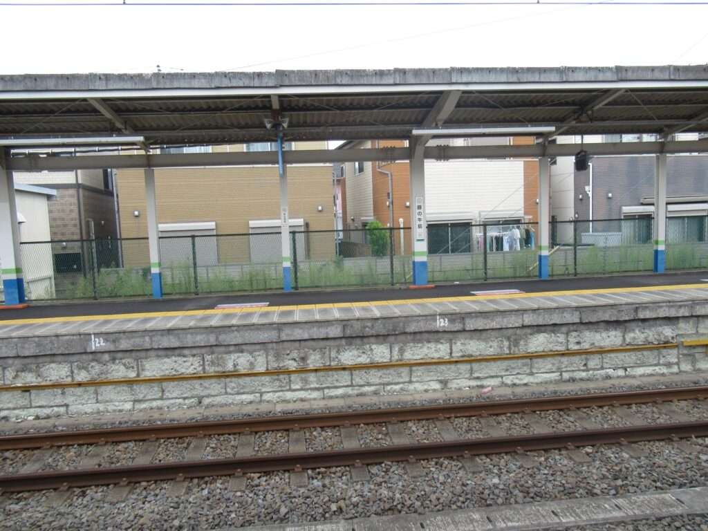 藤の牛島駅(東武鉄道)