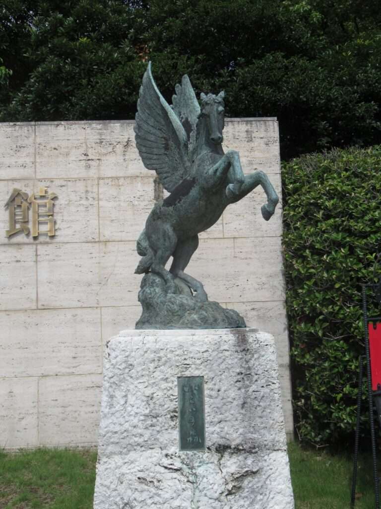 ペガサス像@ひろしま美術館