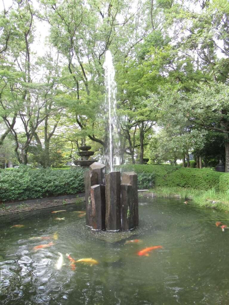 マロニエの泉@ひろしま美術館