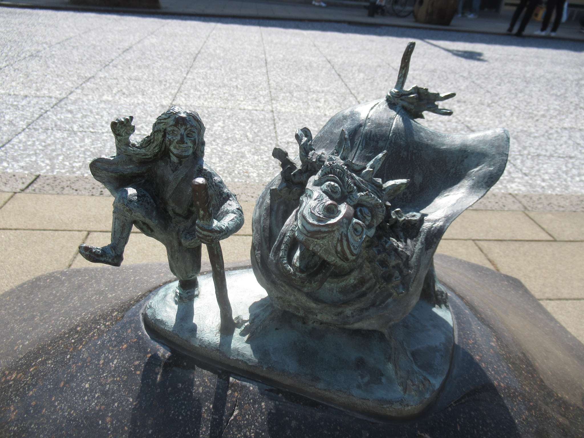 麒麟獅子と猩猩@水木しげるロード