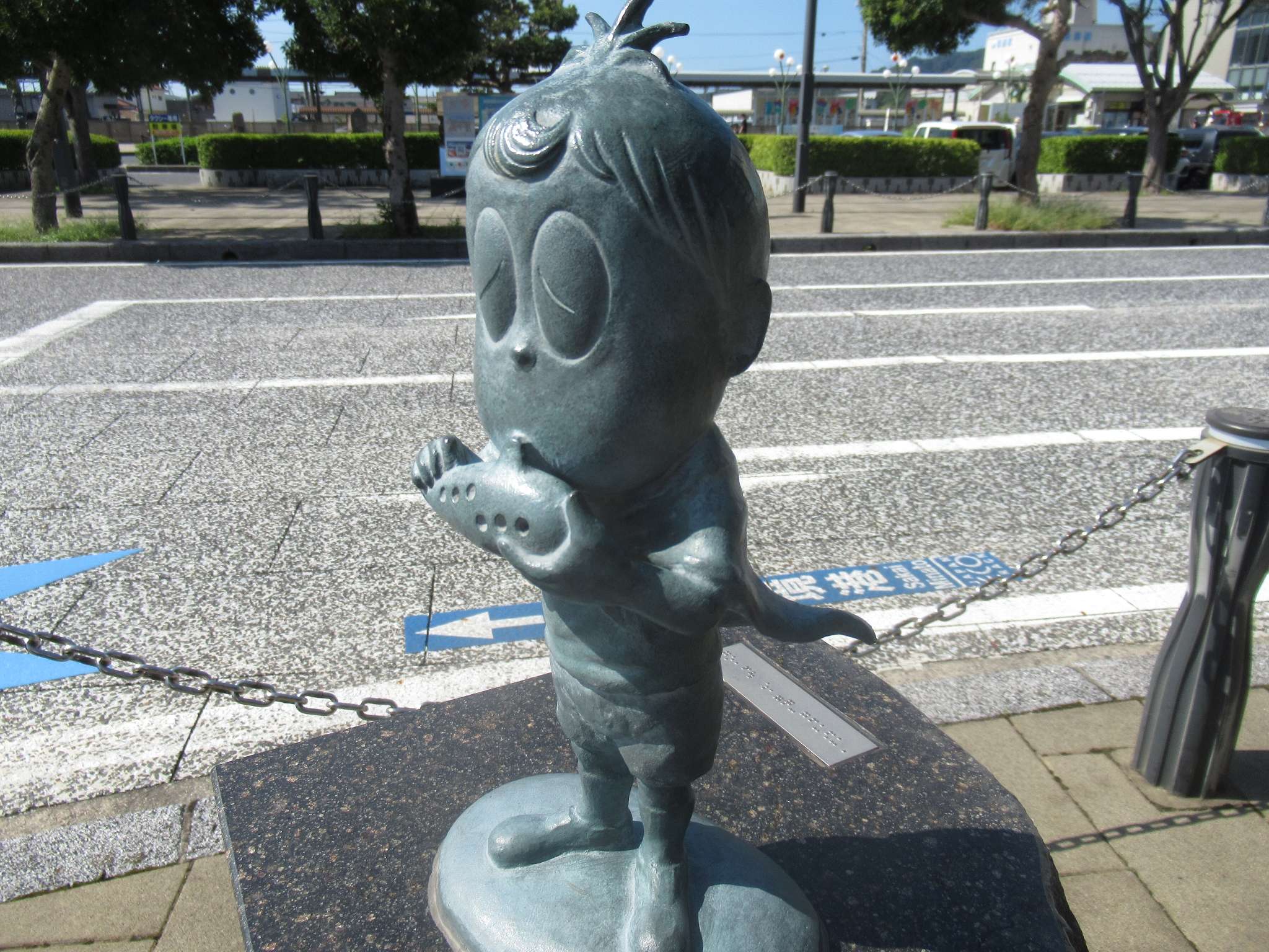 埋れ木慎吾@境港駅前