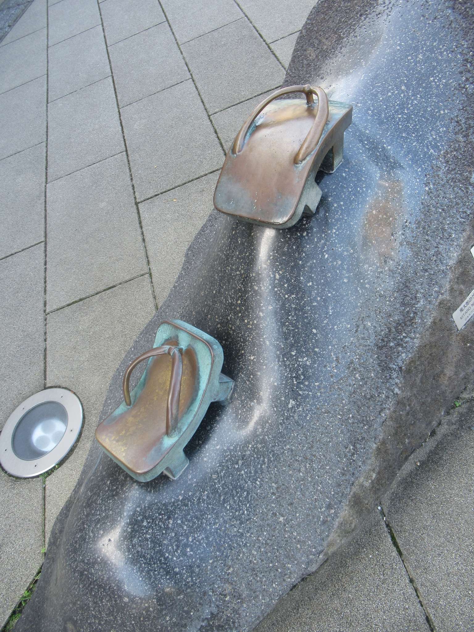 鬼太郎のゲタ@水木しげるロード