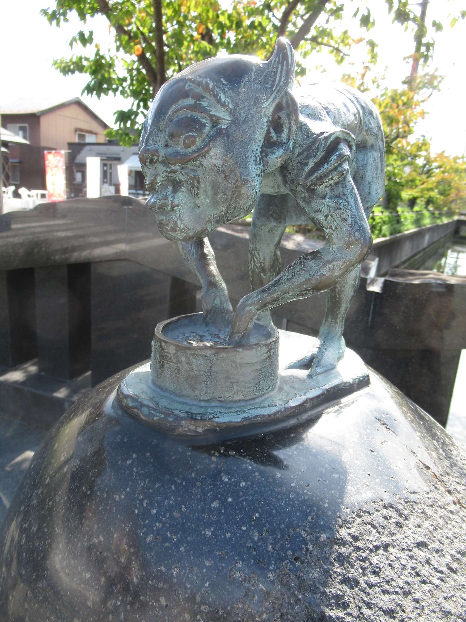 小豆洗い@水木しげるロード