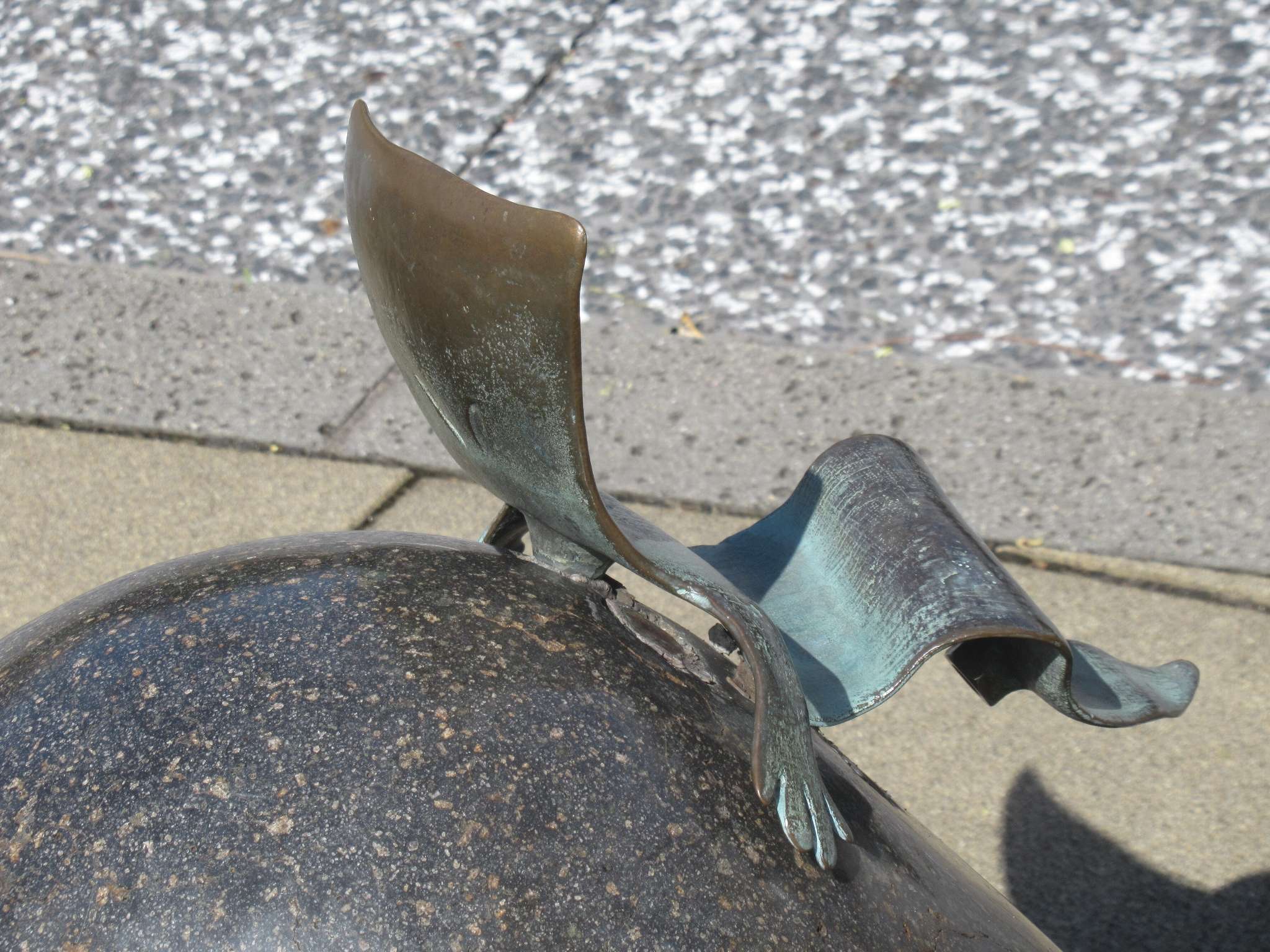 かみきりと一反木綿@水木しげるロード