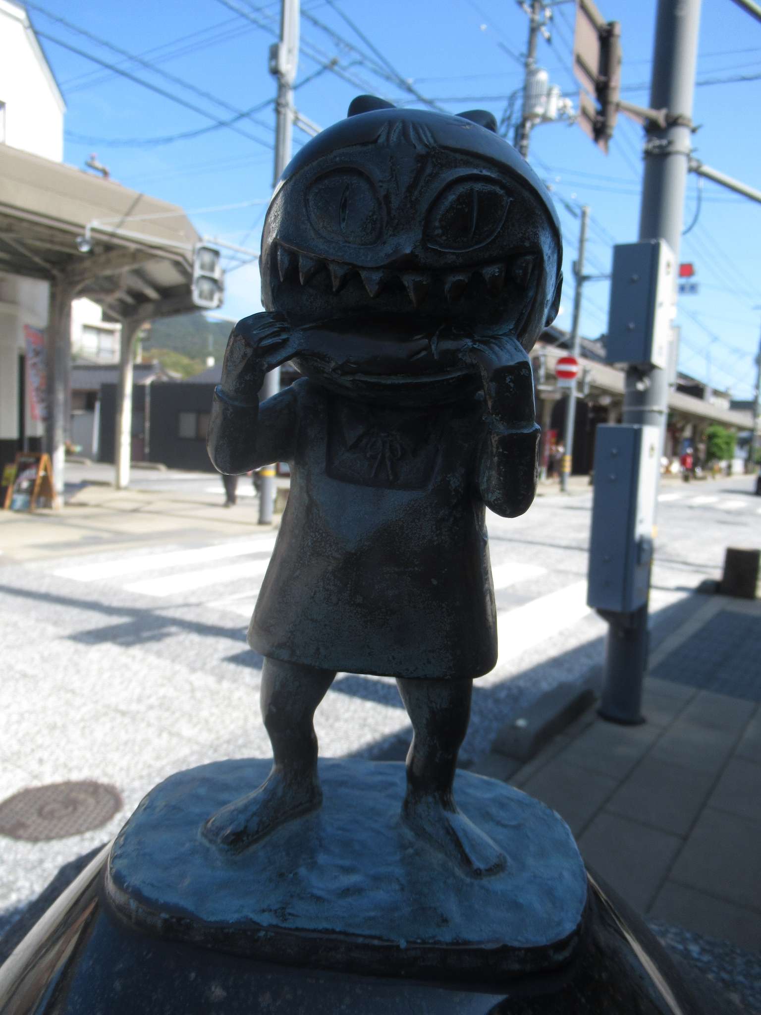 ねこ娘@水木しげるロード