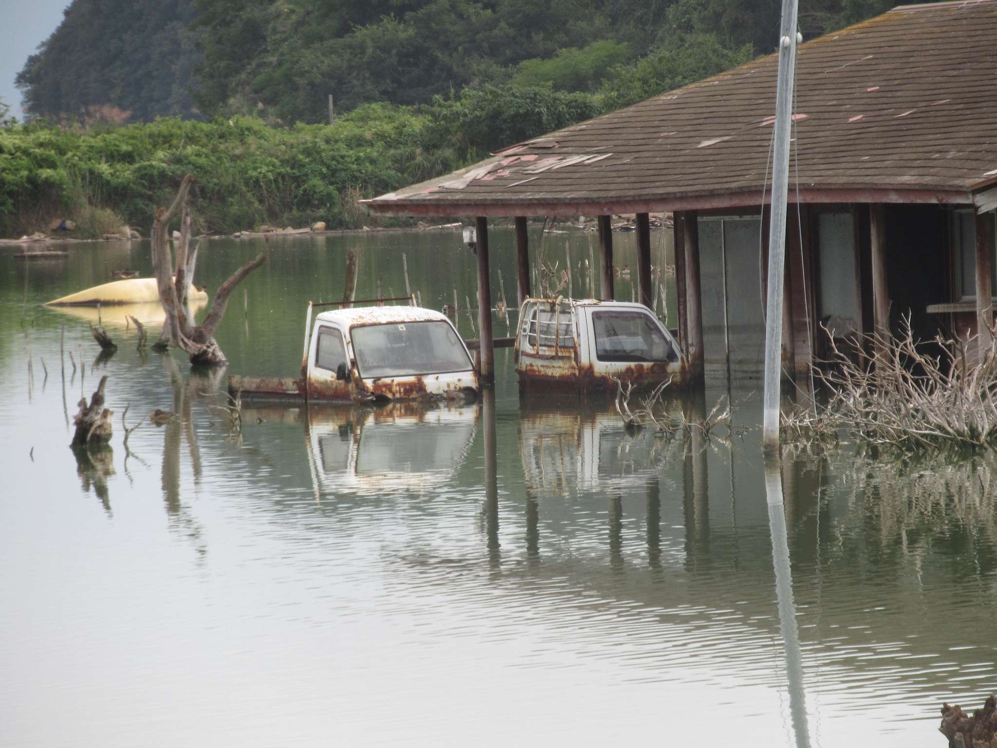 水没ペンション村(瀬戸内市)