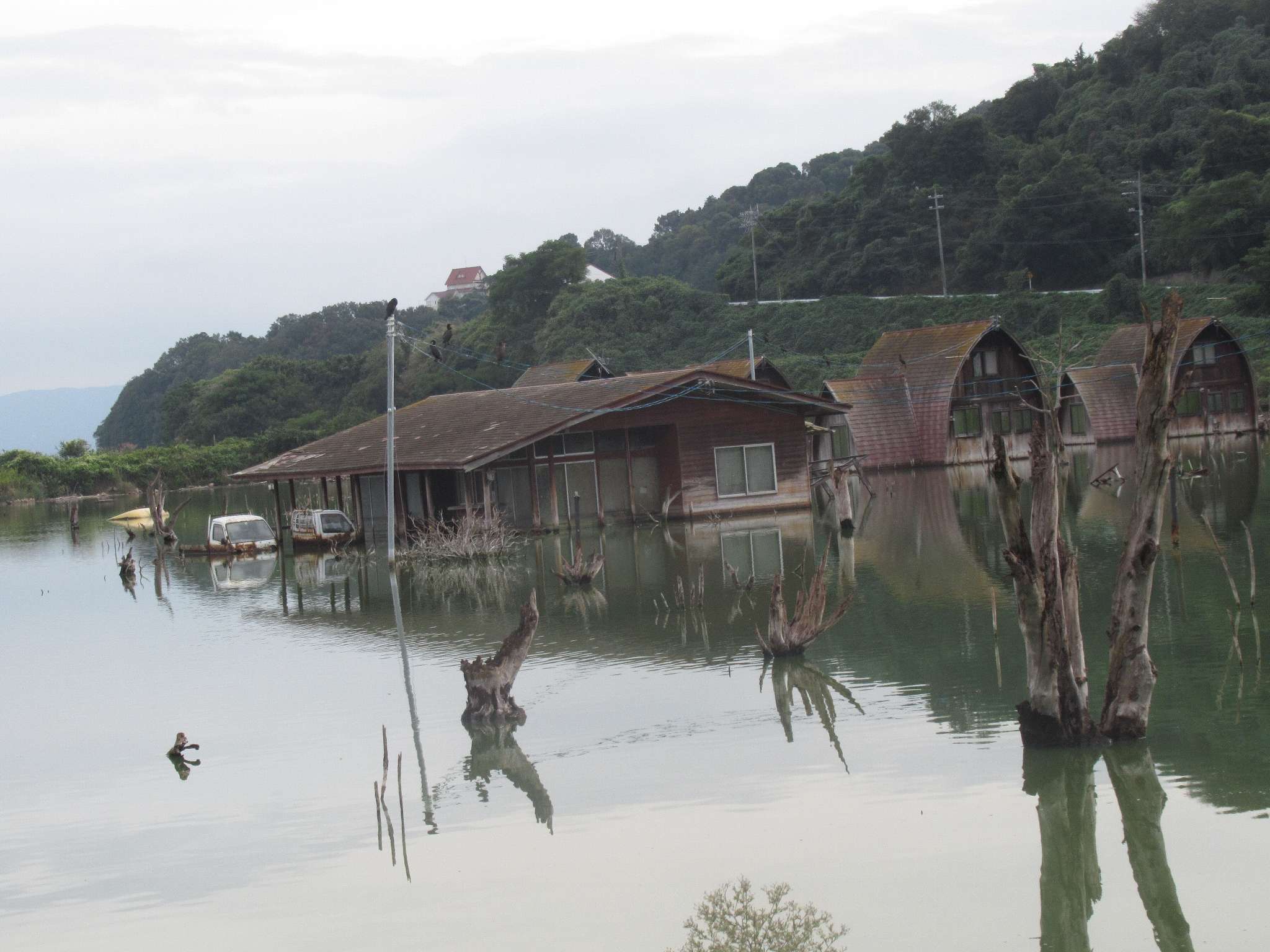 水没ペンション村(瀬戸内市)